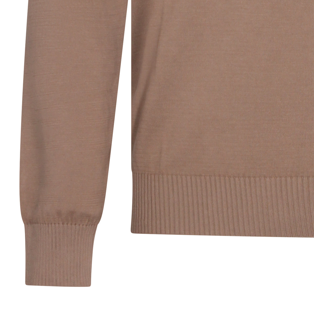 BEIGE COTTON KNITWEAR