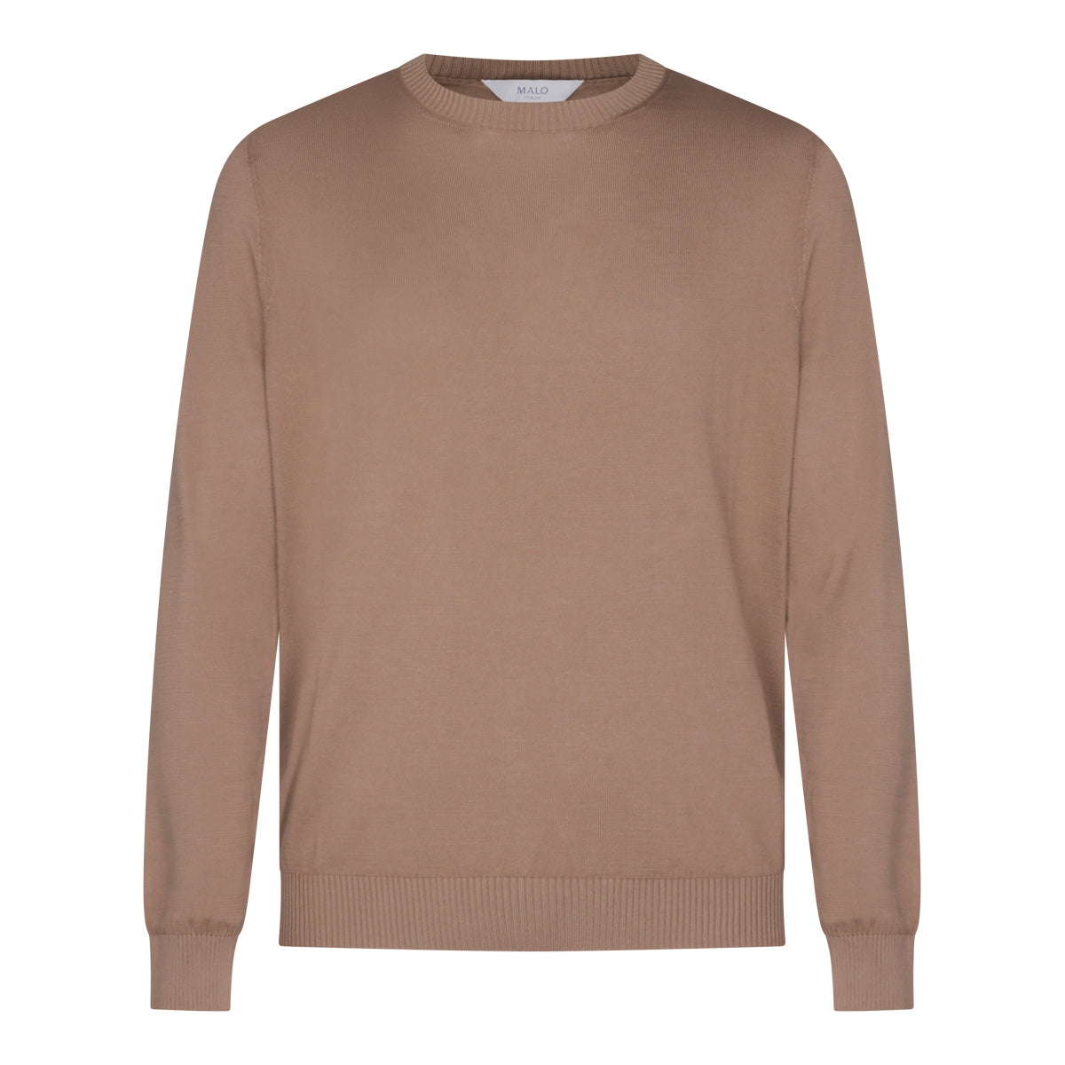 BEIGE COTTON KNITWEAR