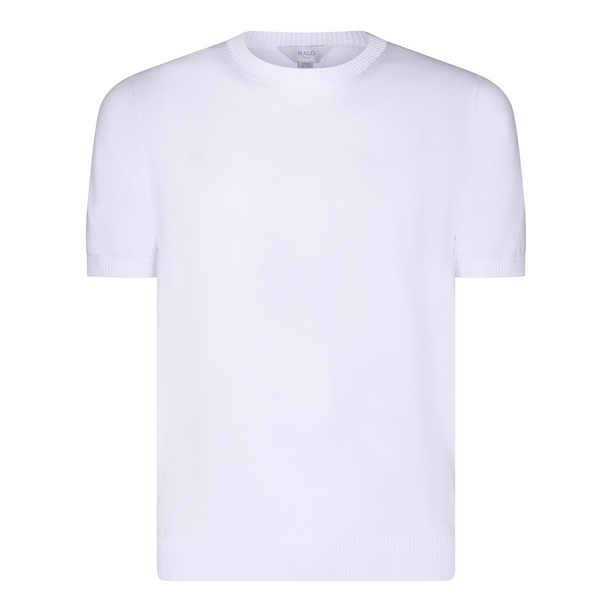WHITE COTTON T-SHIRT