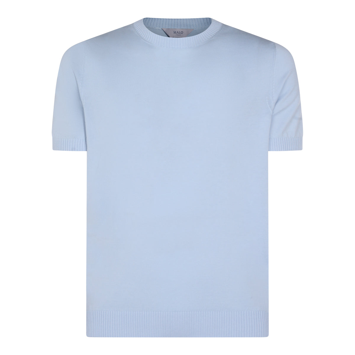 LIGHT BLUE COTTON T-SHIRT