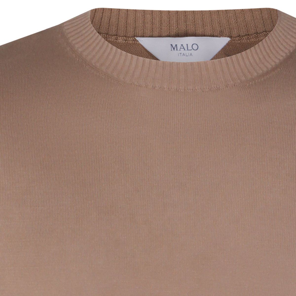 BEIGE COTTON T-SHIRT