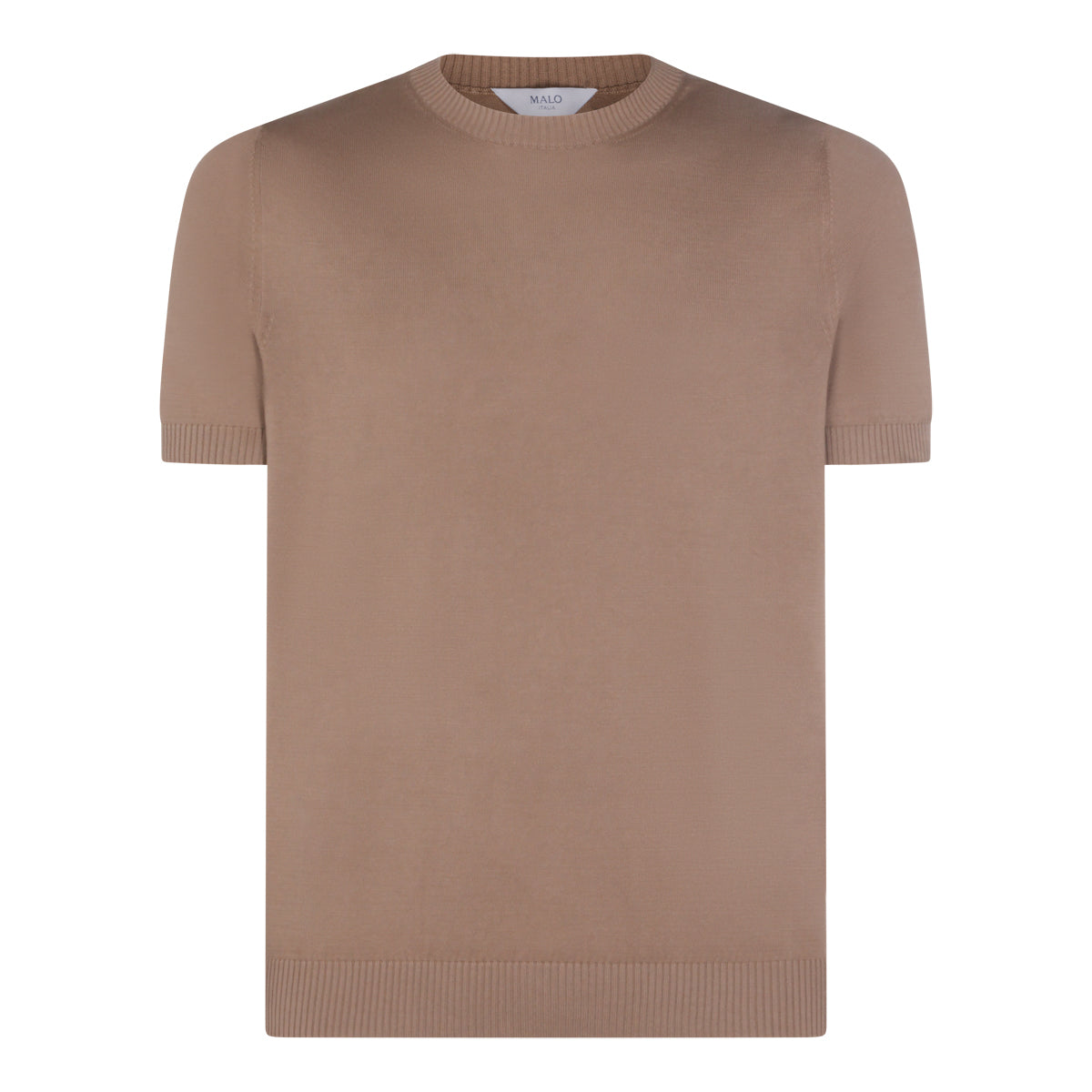 BEIGE COTTON T-SHIRT