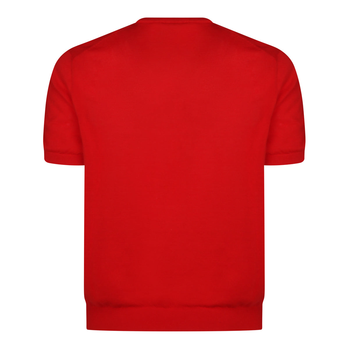 RED COTTON T-SHIRT