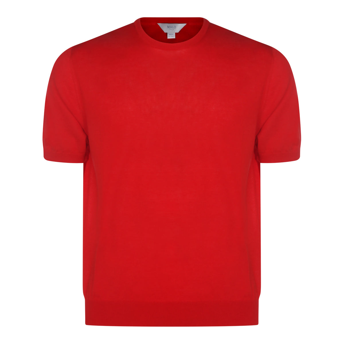 RED COTTON T-SHIRT