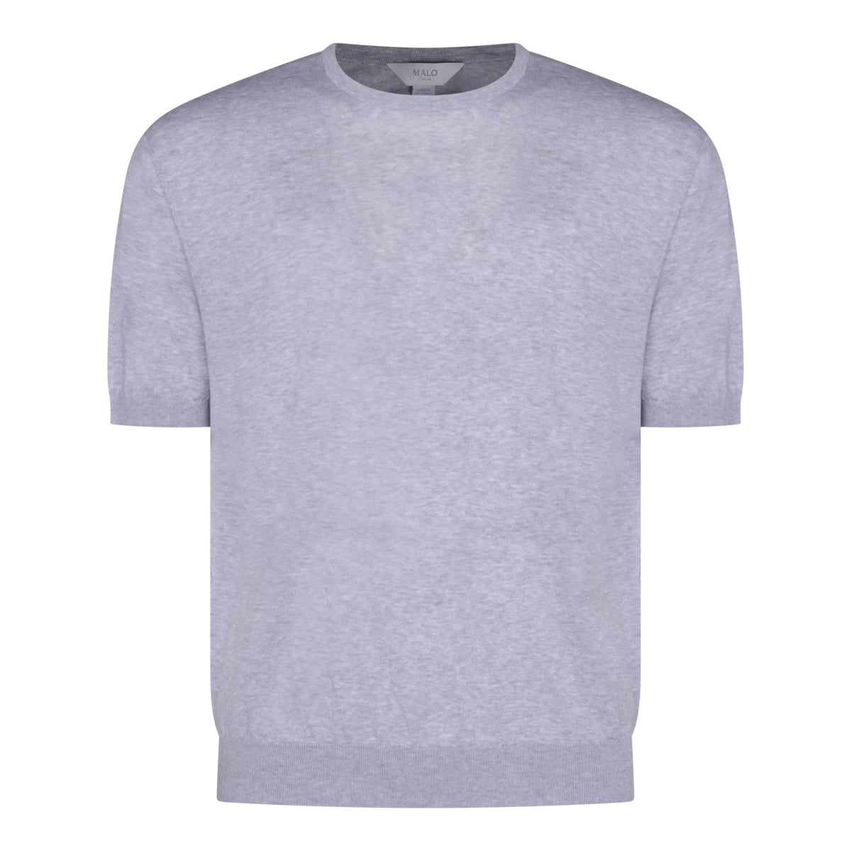 LIGHT GREY COTTON T-SHIRT