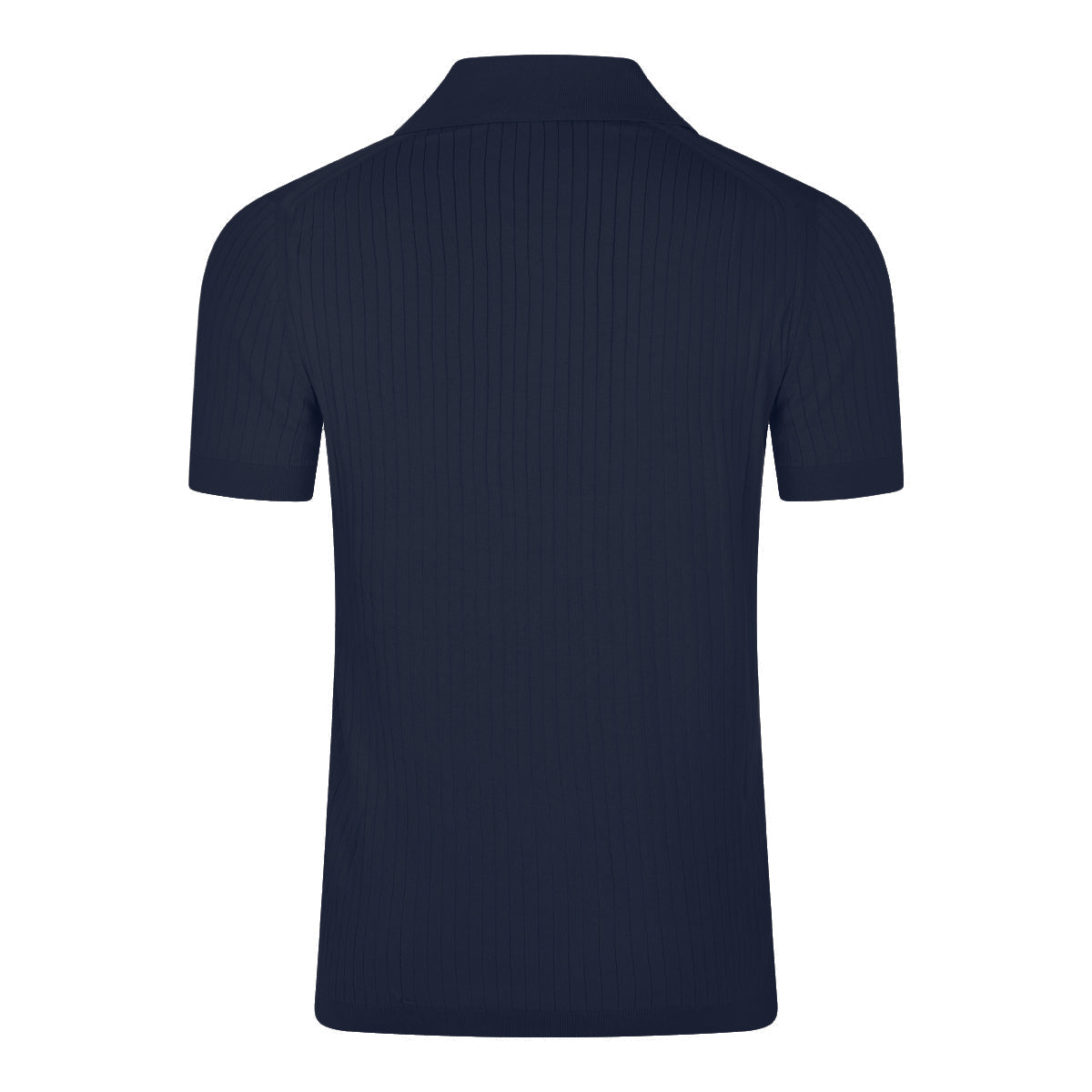 NAVY COTTON POLO SHIRT