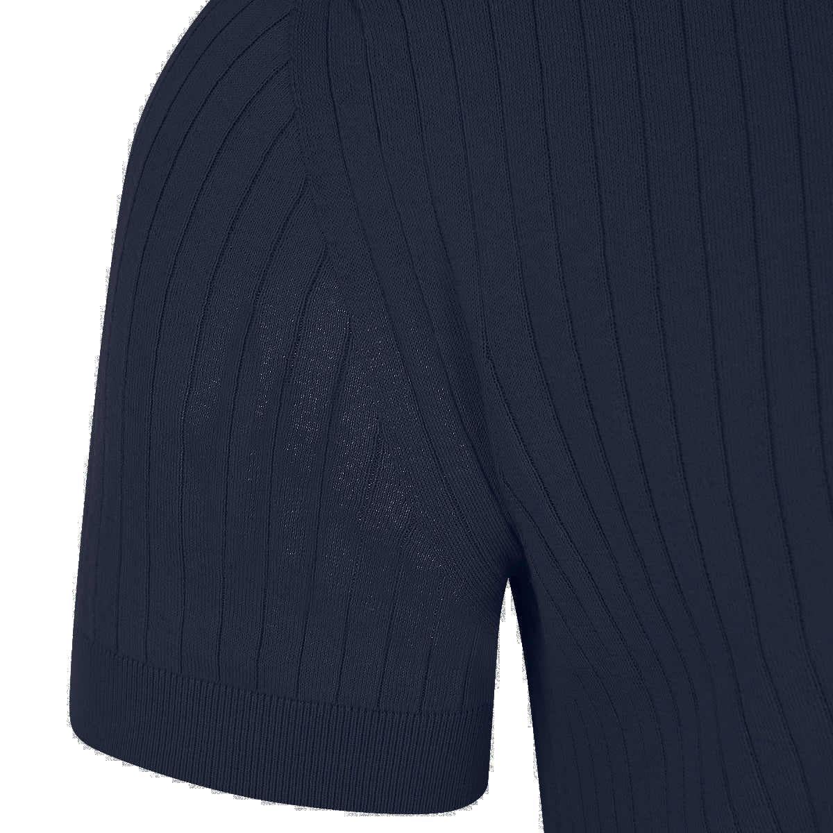 NAVY COTTON POLO SHIRT