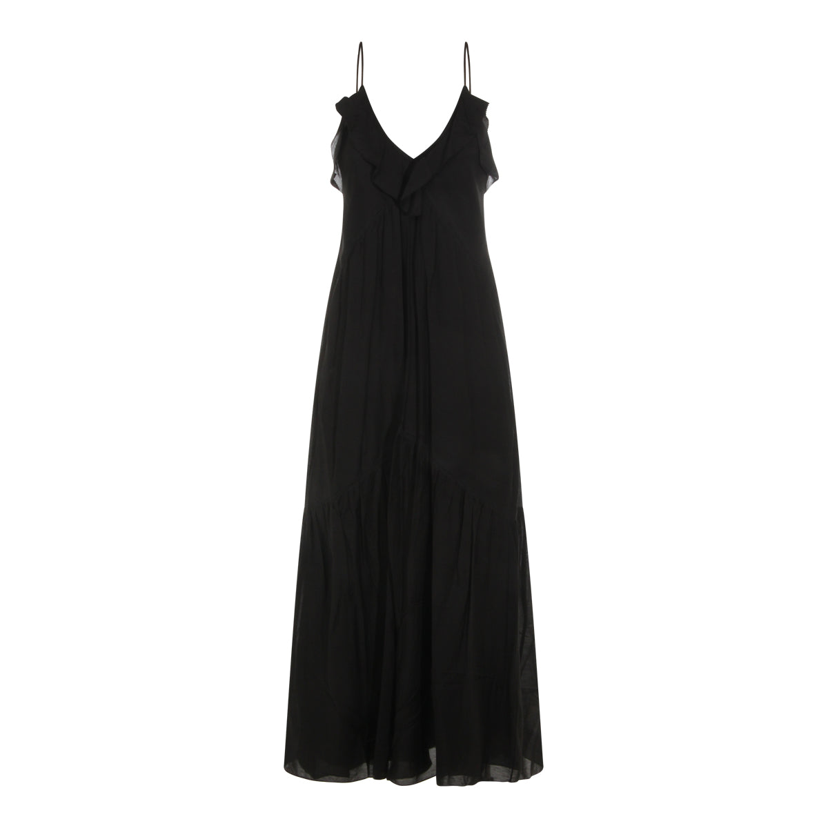 BLACK COTTON DRESS