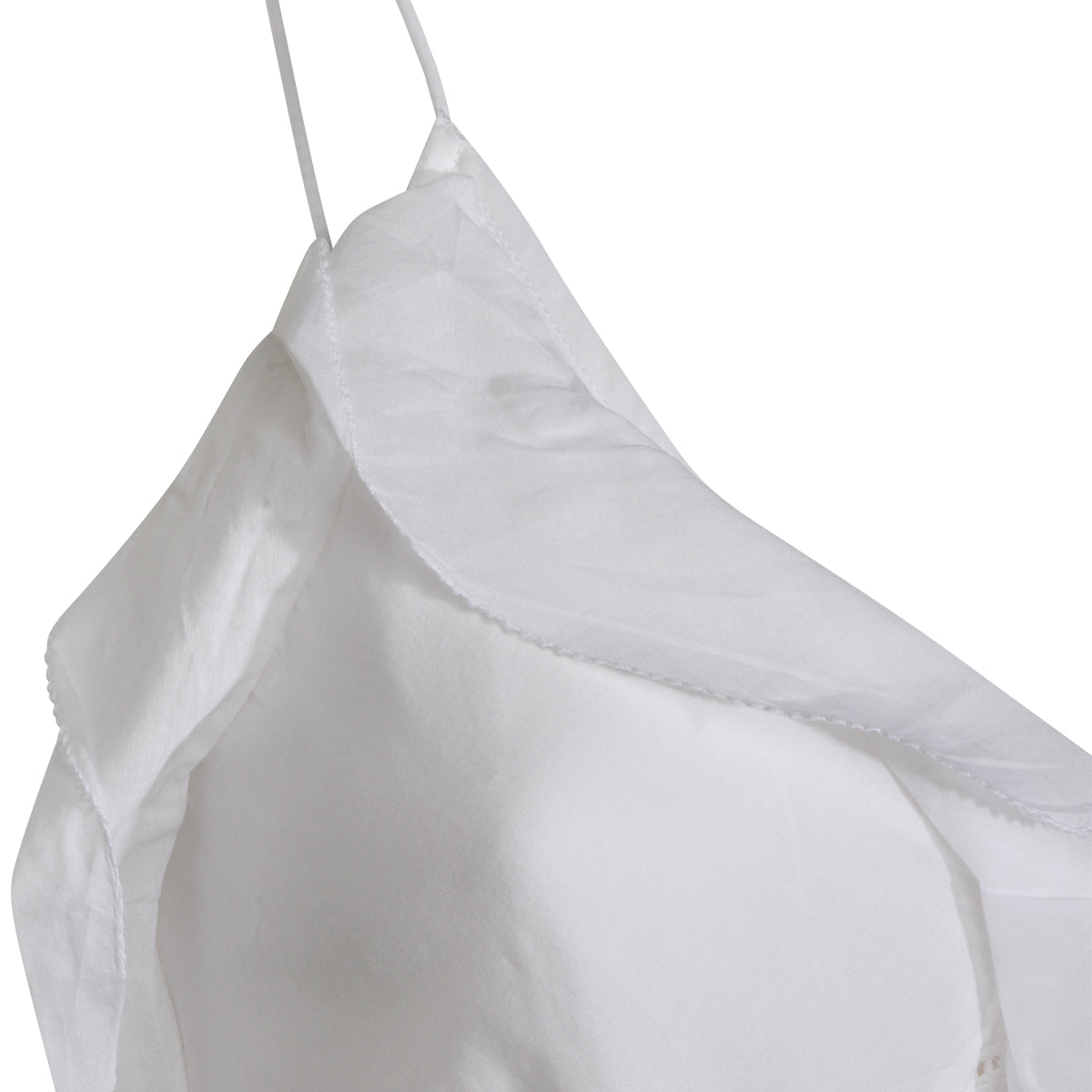 WHITE COTTON DRESS