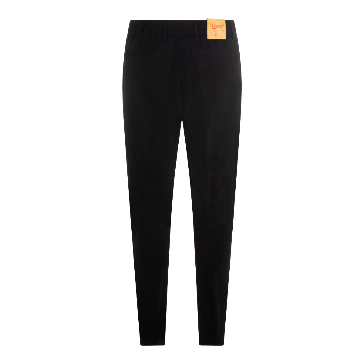 BLACK VIRGIN WOOL PANT