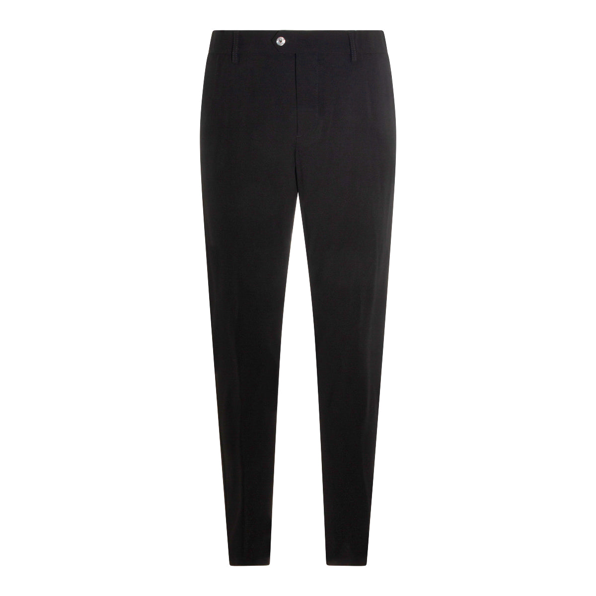 BLACK VIRGIN WOOL PANT
