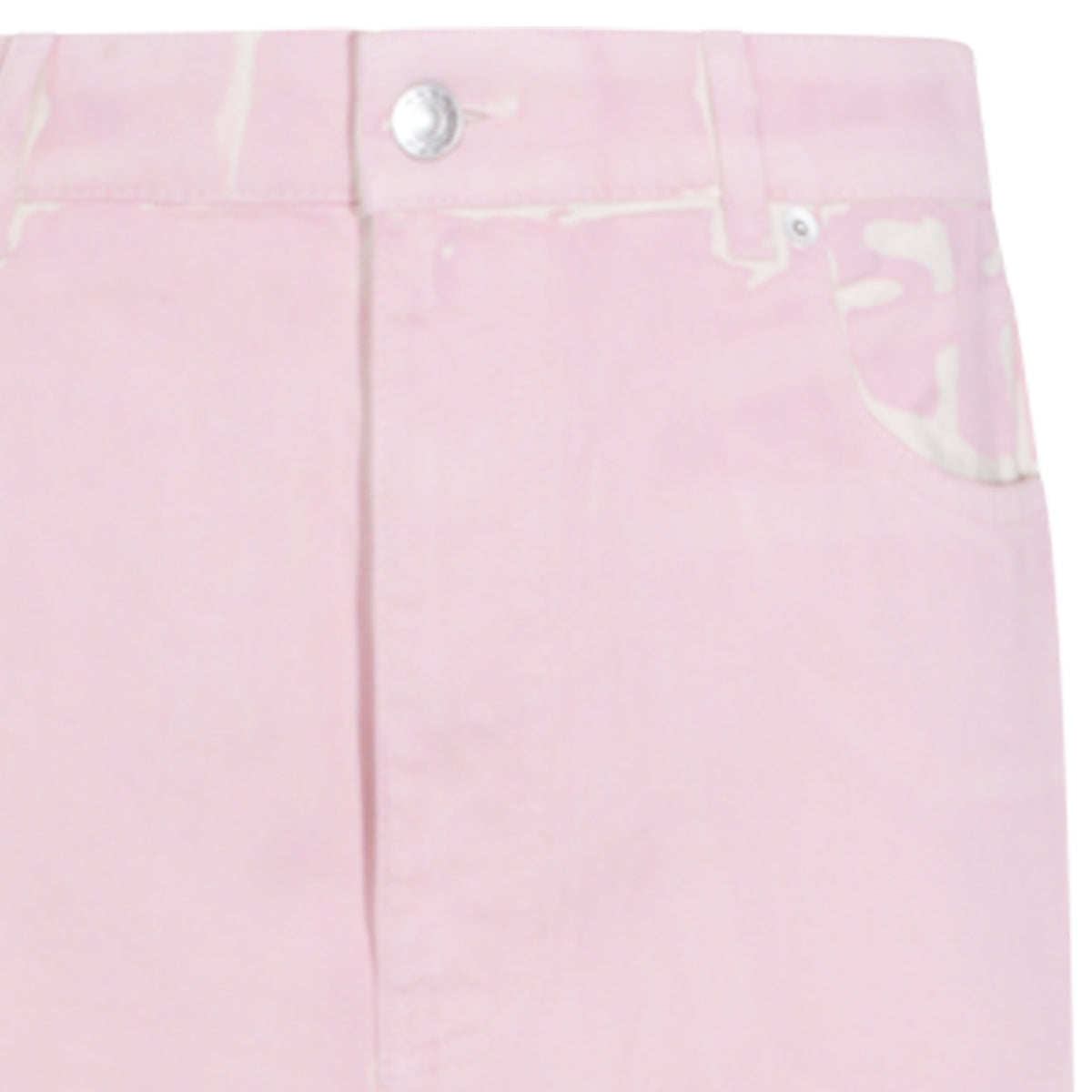 PINK GUMMY COTTON JEANS