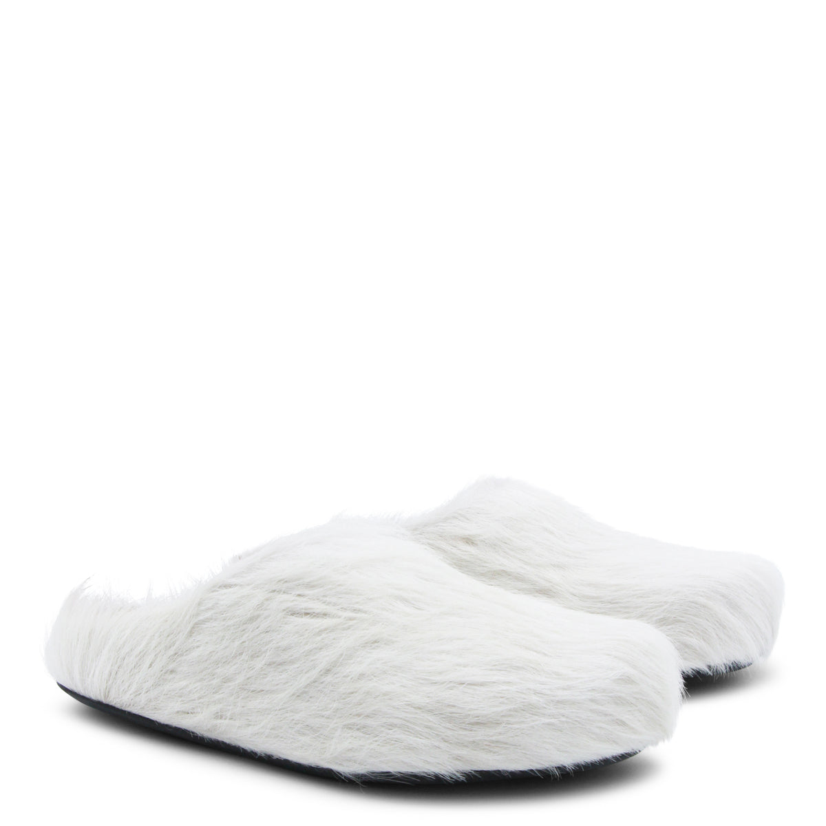 WHITE LEATHER SANDALS