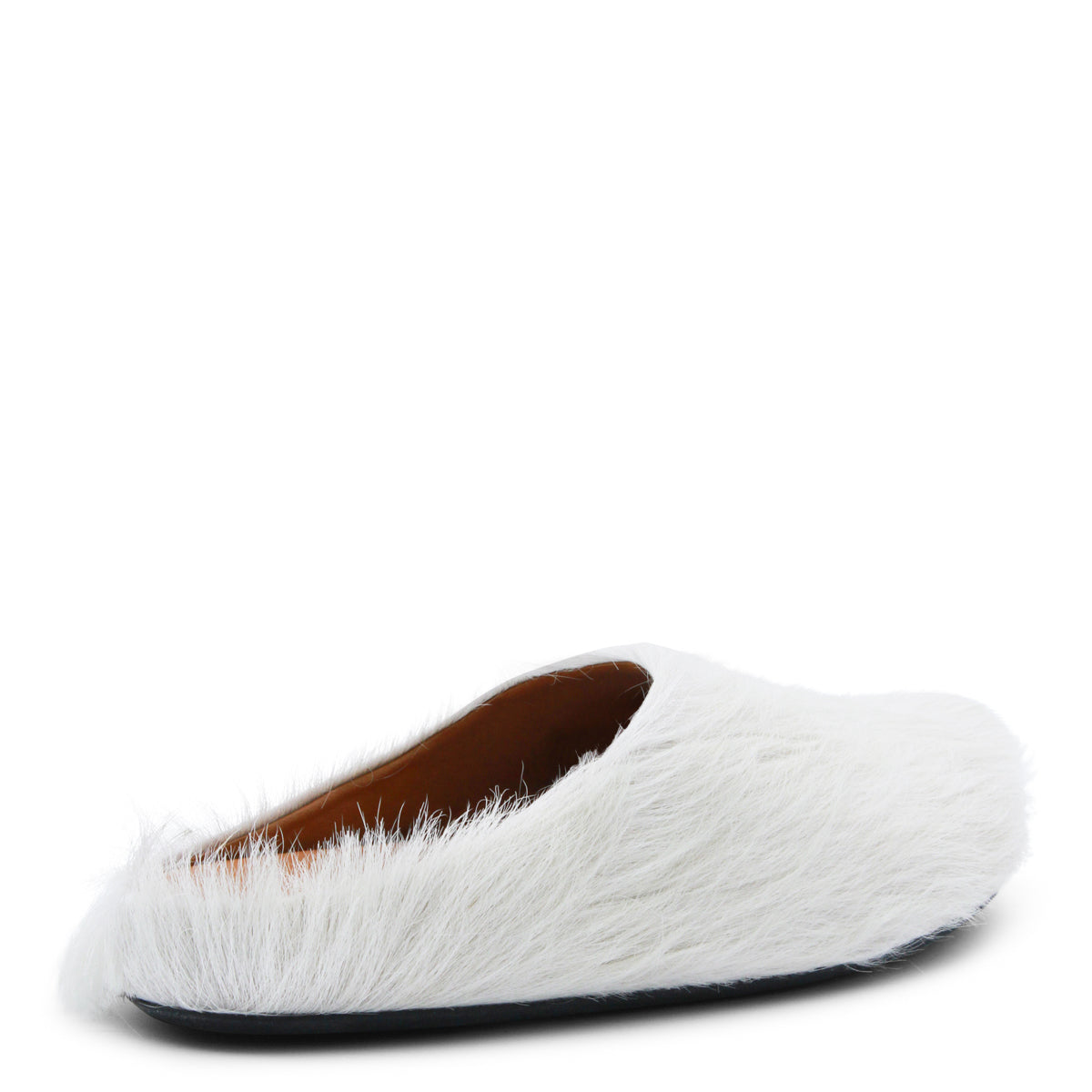 WHITE LEATHER SANDALS