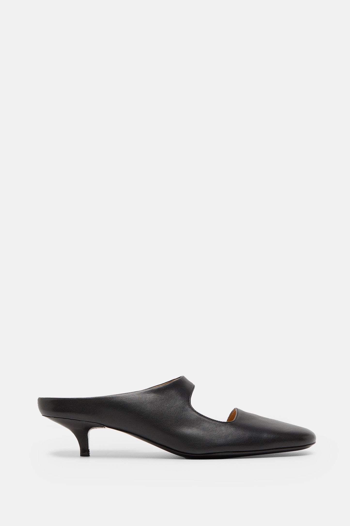 BLACK SPIANATA MULE