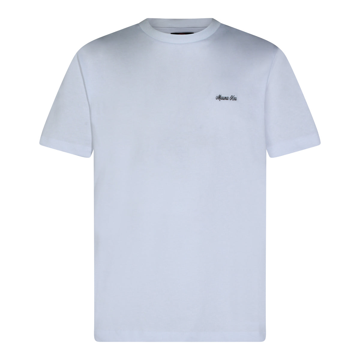 WHITE COTTON PRINTED T-SHIRT