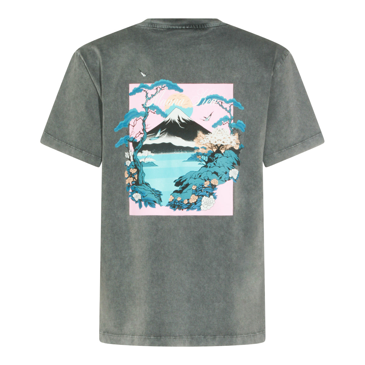 BLACK COTTON T-SHIRT