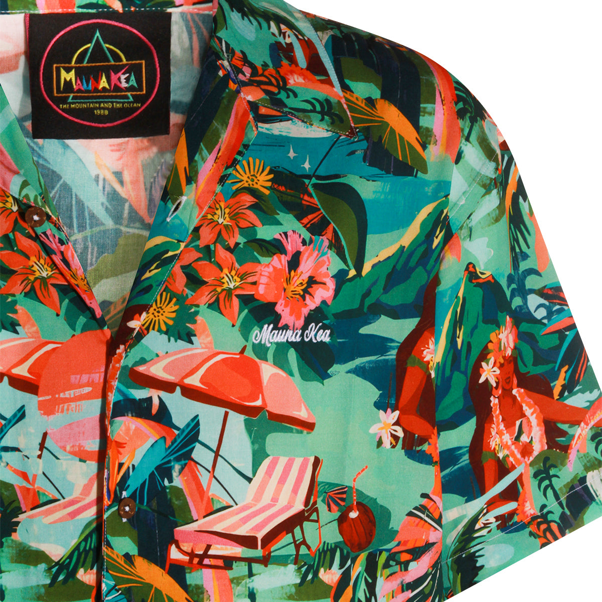 MULTICOLOR VISCOSE SHIRT