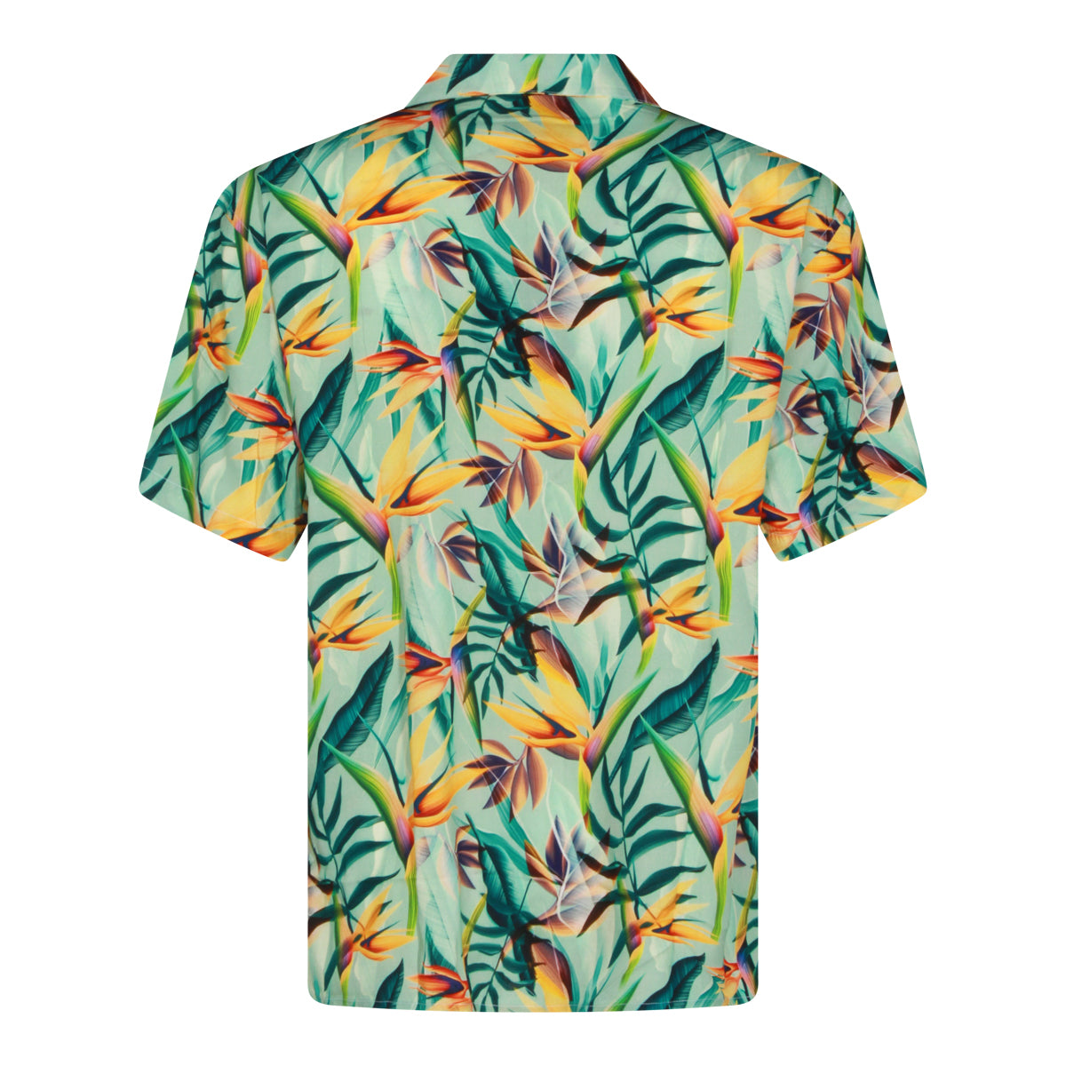 MULTICOLOR VISCOSE TROPICAL SHIRT