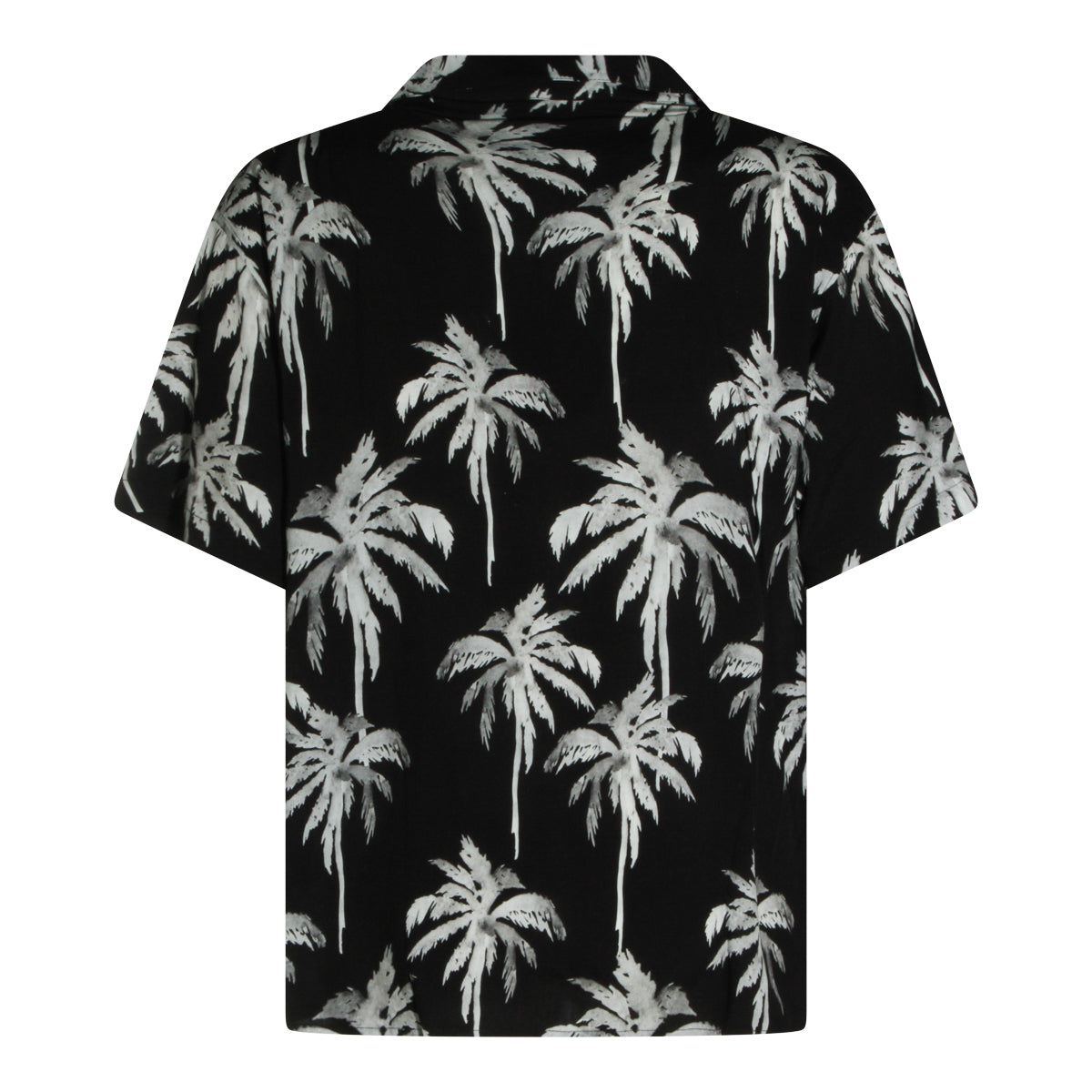 BLACK VISCOSE SHIRT