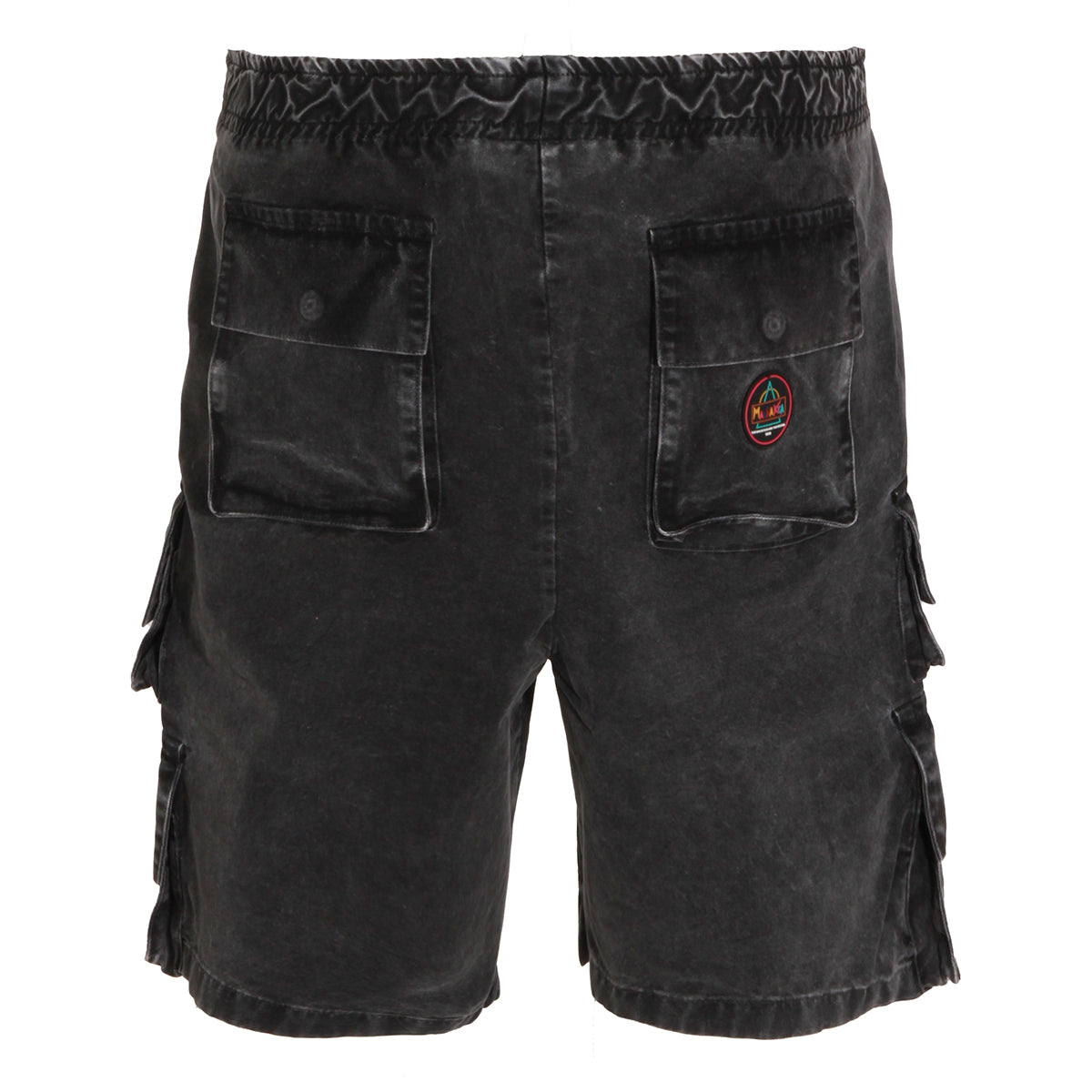 BLACK COTTON SHORTS