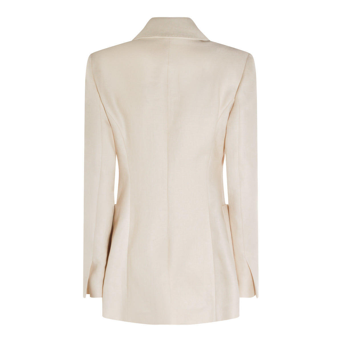 CREAM VOLONTA LINEN BLAZER