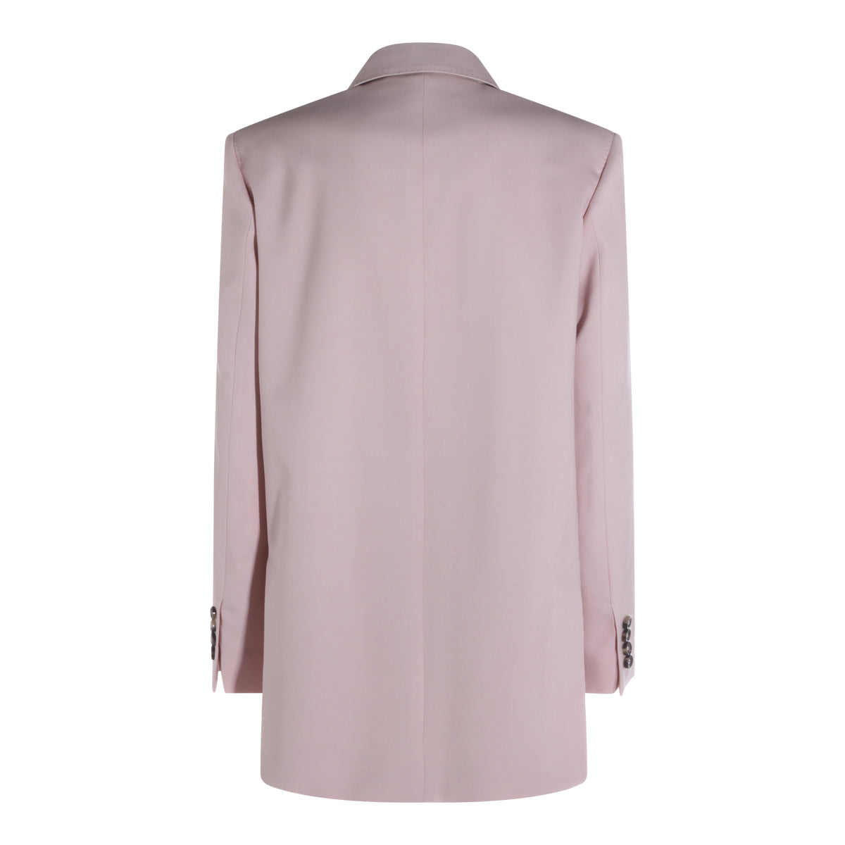 PINK WOOL BLEND BLAZER