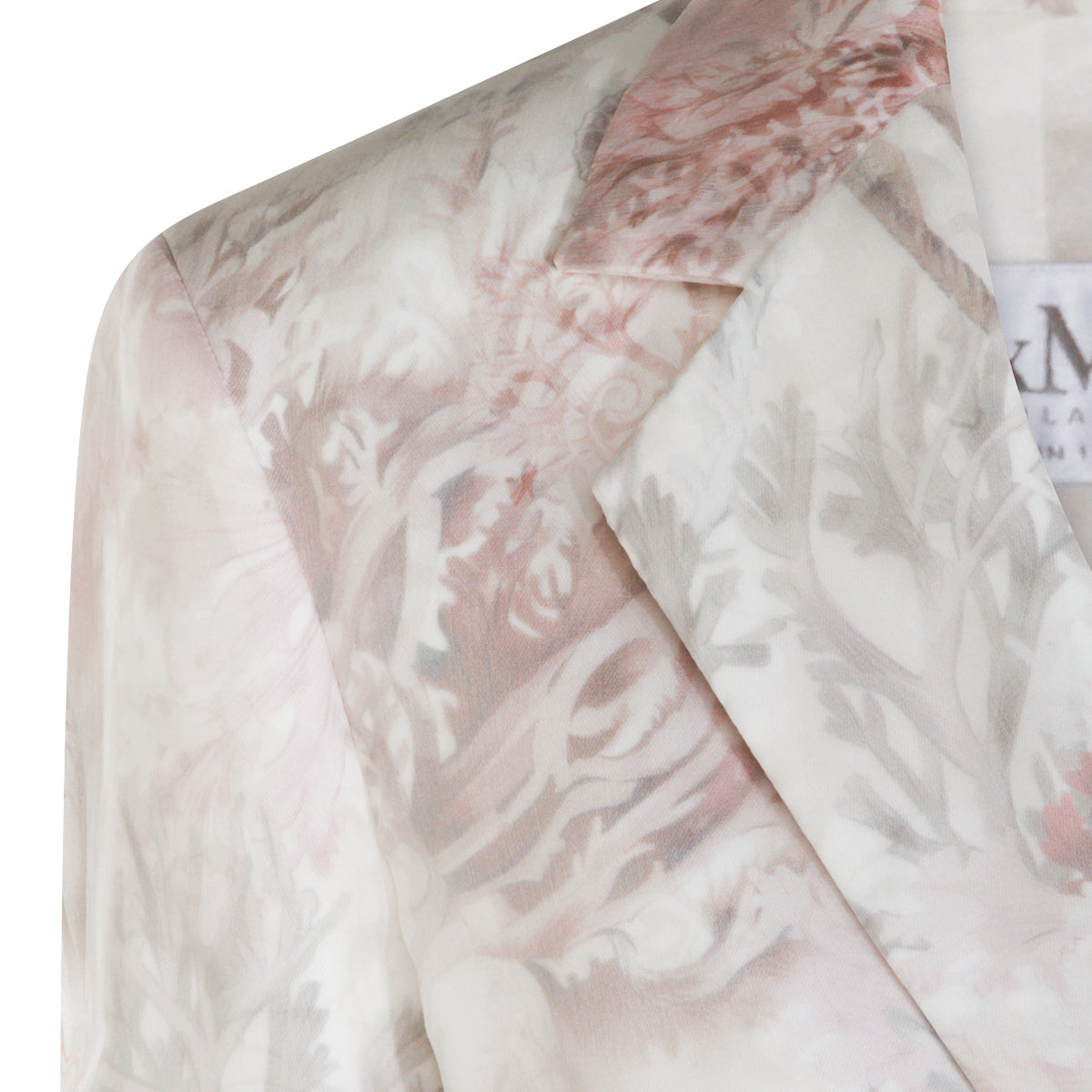 WHITE SILK MXSPALOMBA BLAZER