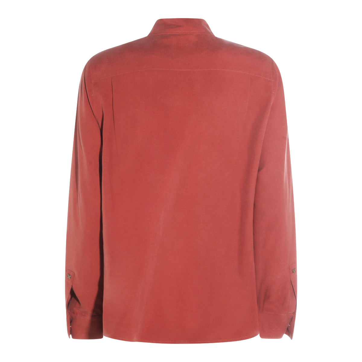 RED SILK SHIRT