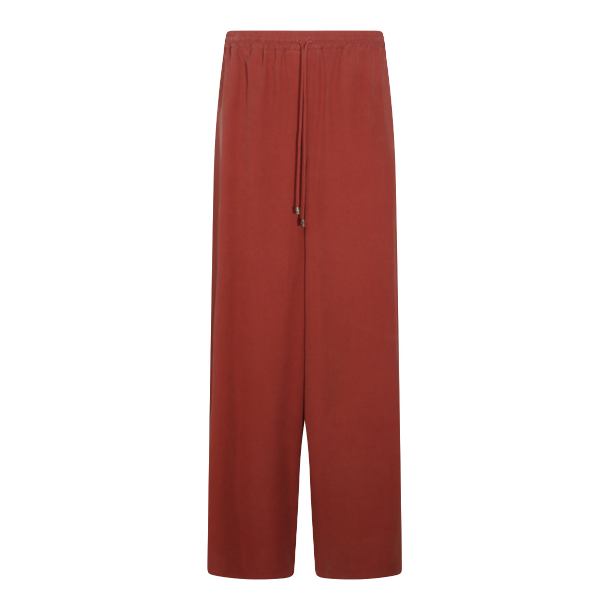 RED COTTON PANTS