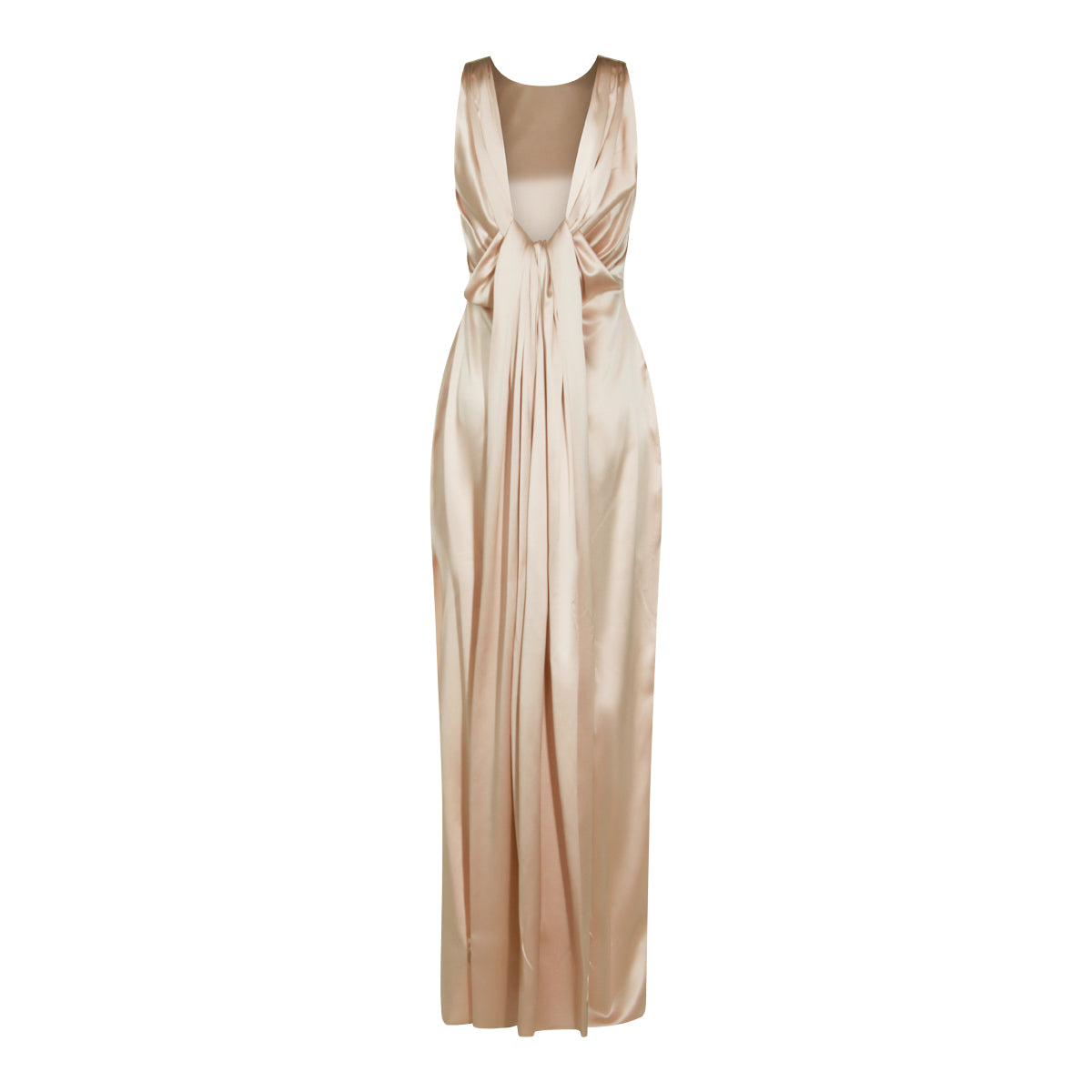 LIGHT PINK SILK DRESS