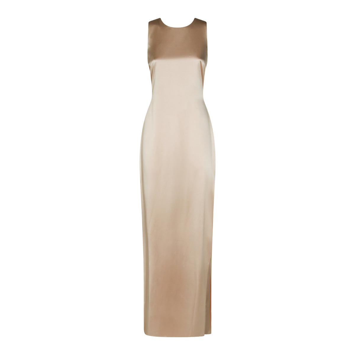 LIGHT PINK SILK DRESS