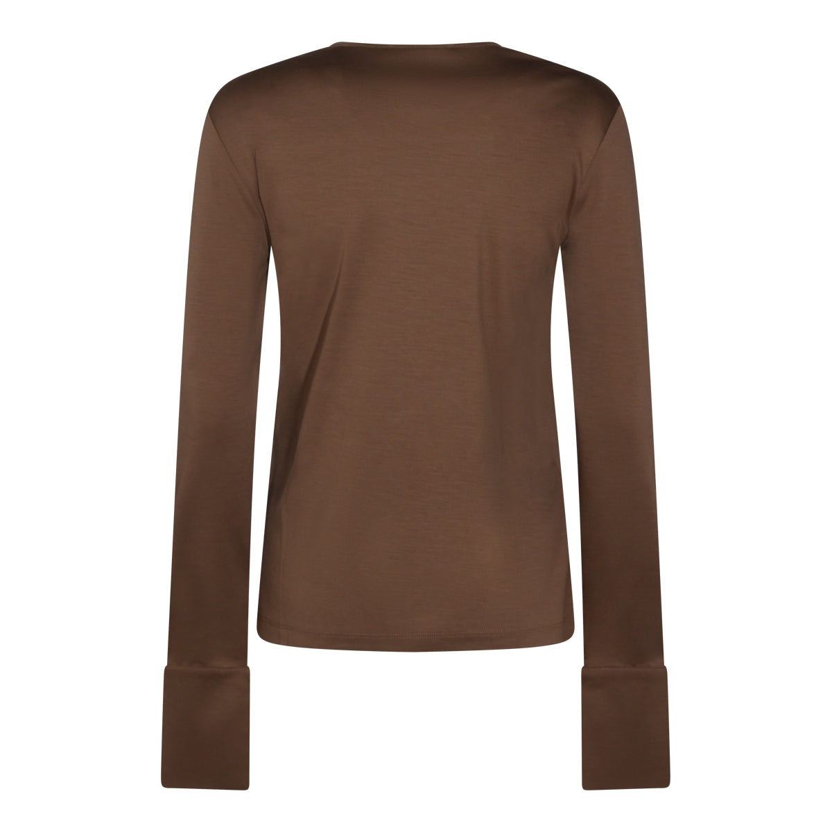 BROWN CASHMERE TOP