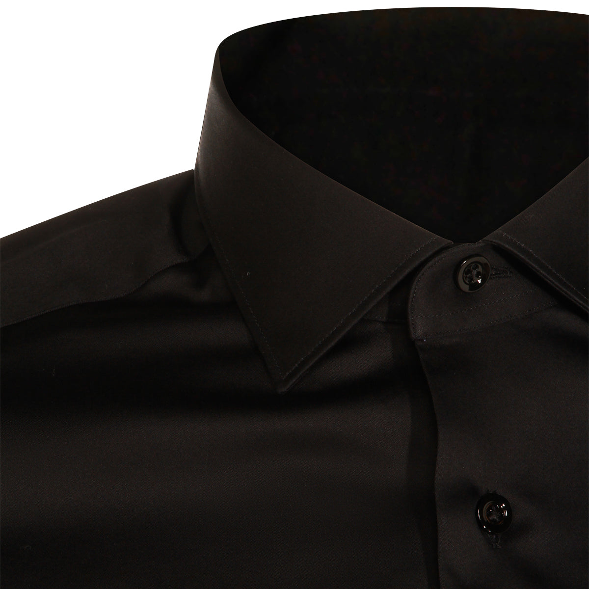 BLACK COTTON SHIRT