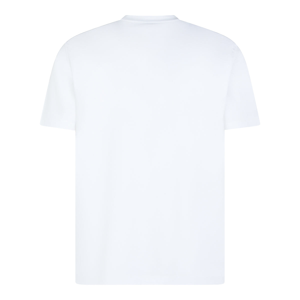 WHITE COTTON T-SHIRT