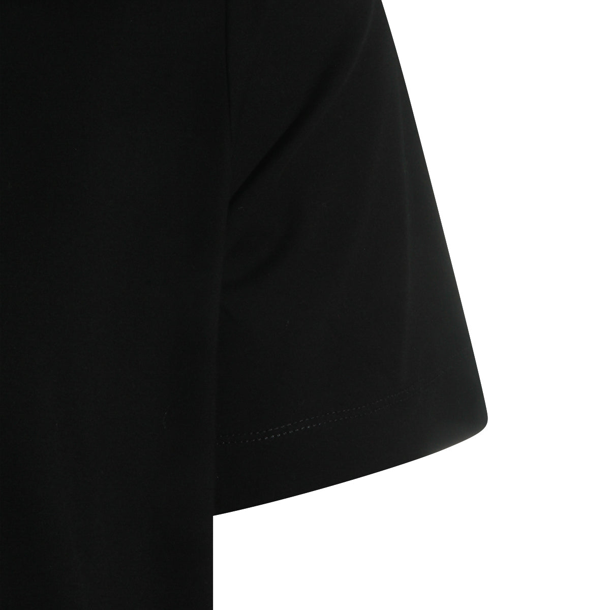 BLACK COTTON T-SHIRT