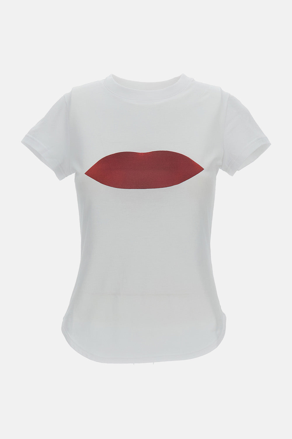 'LUCY' JERSEY COTTON PRINTED T-SHIRT