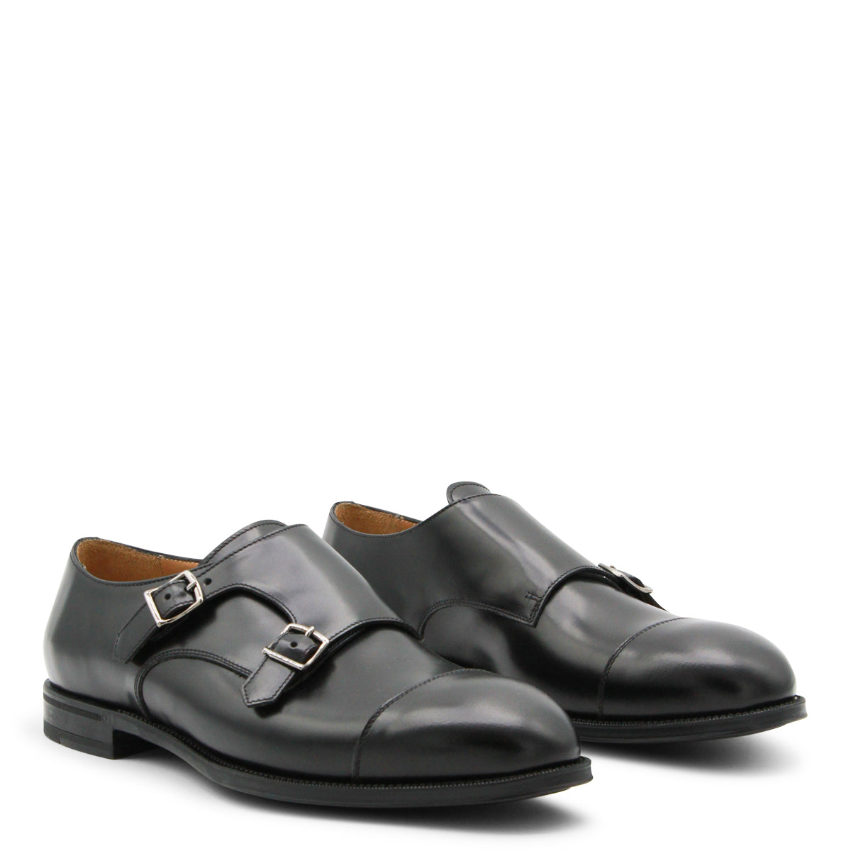BLACK LEATHER FORMAL SHOES