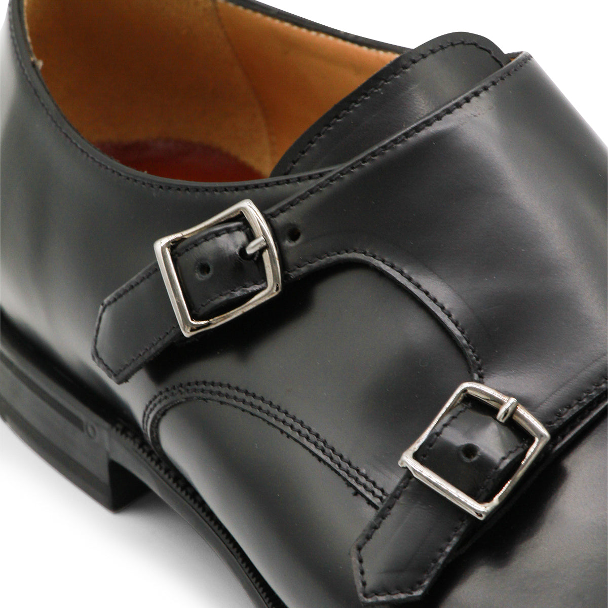 BLACK LEATHER FORMAL SHOES
