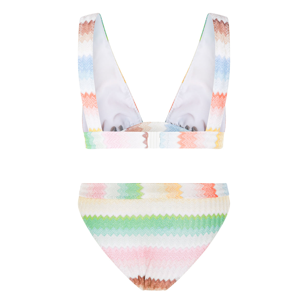 WHITE AND MULTICOLOR BEACHWEAR