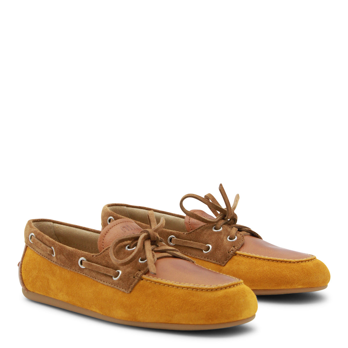 CAMEL LEATHER LOAFERS