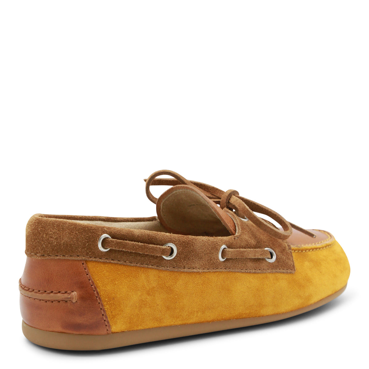 CAMEL LEATHER LOAFERS