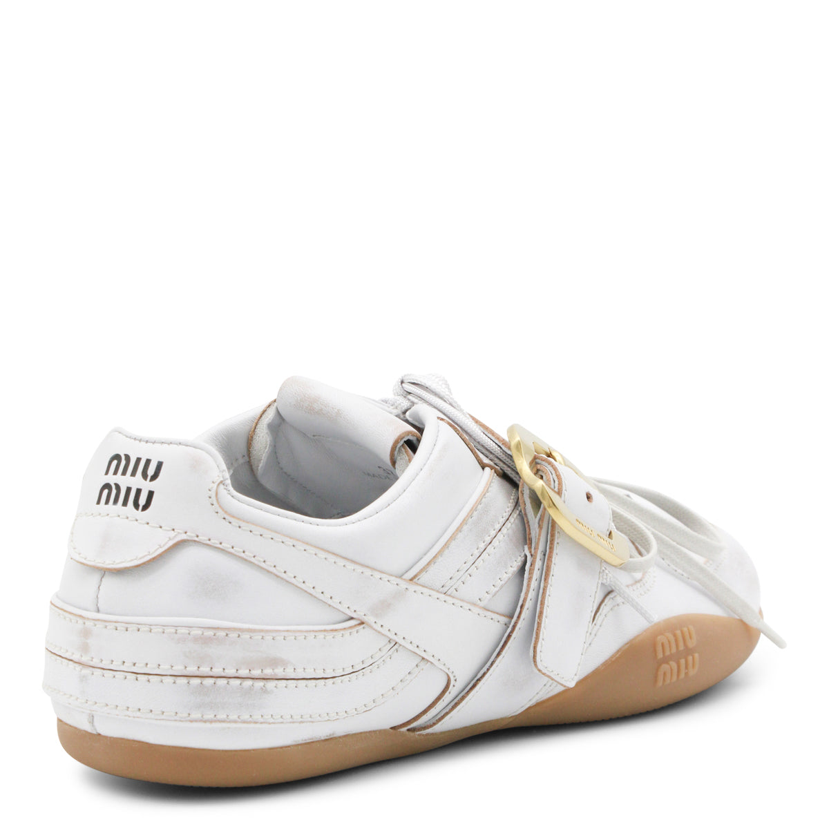 WHITE LEATHER SNEAKERS