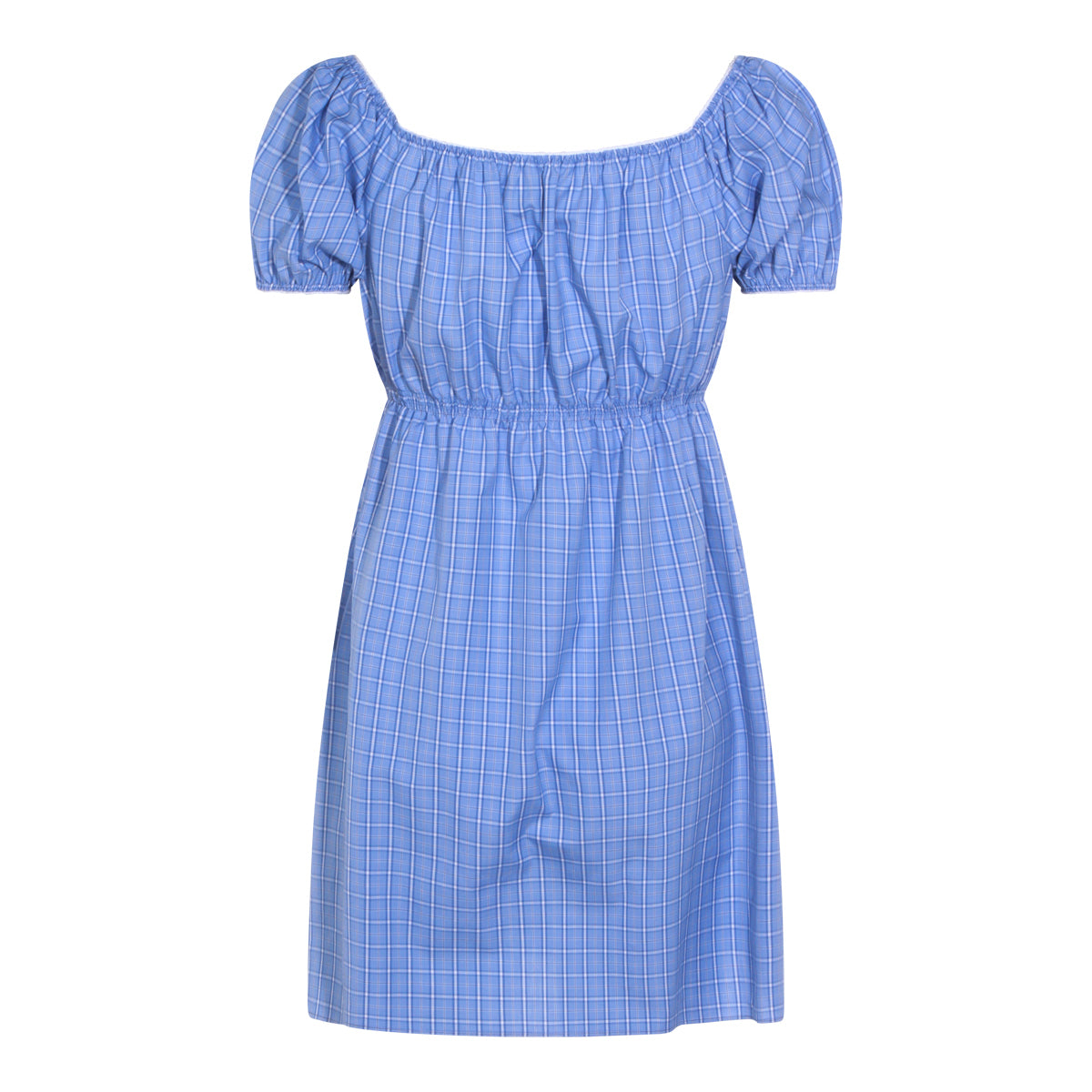 LIGHT BLUE COTTON DRESS