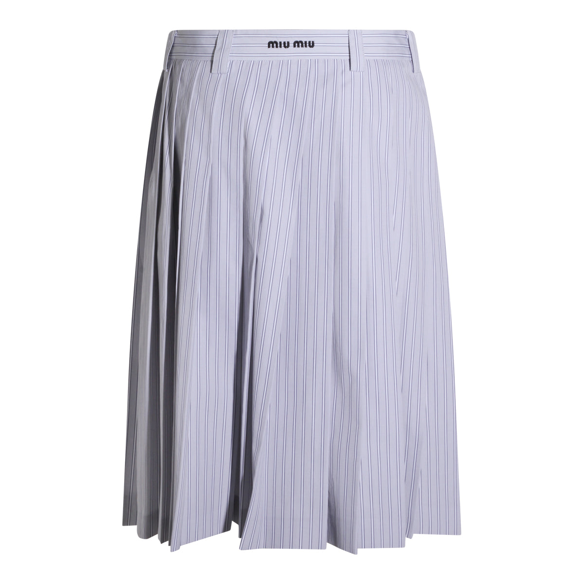 GREY COTTON SKIRT
