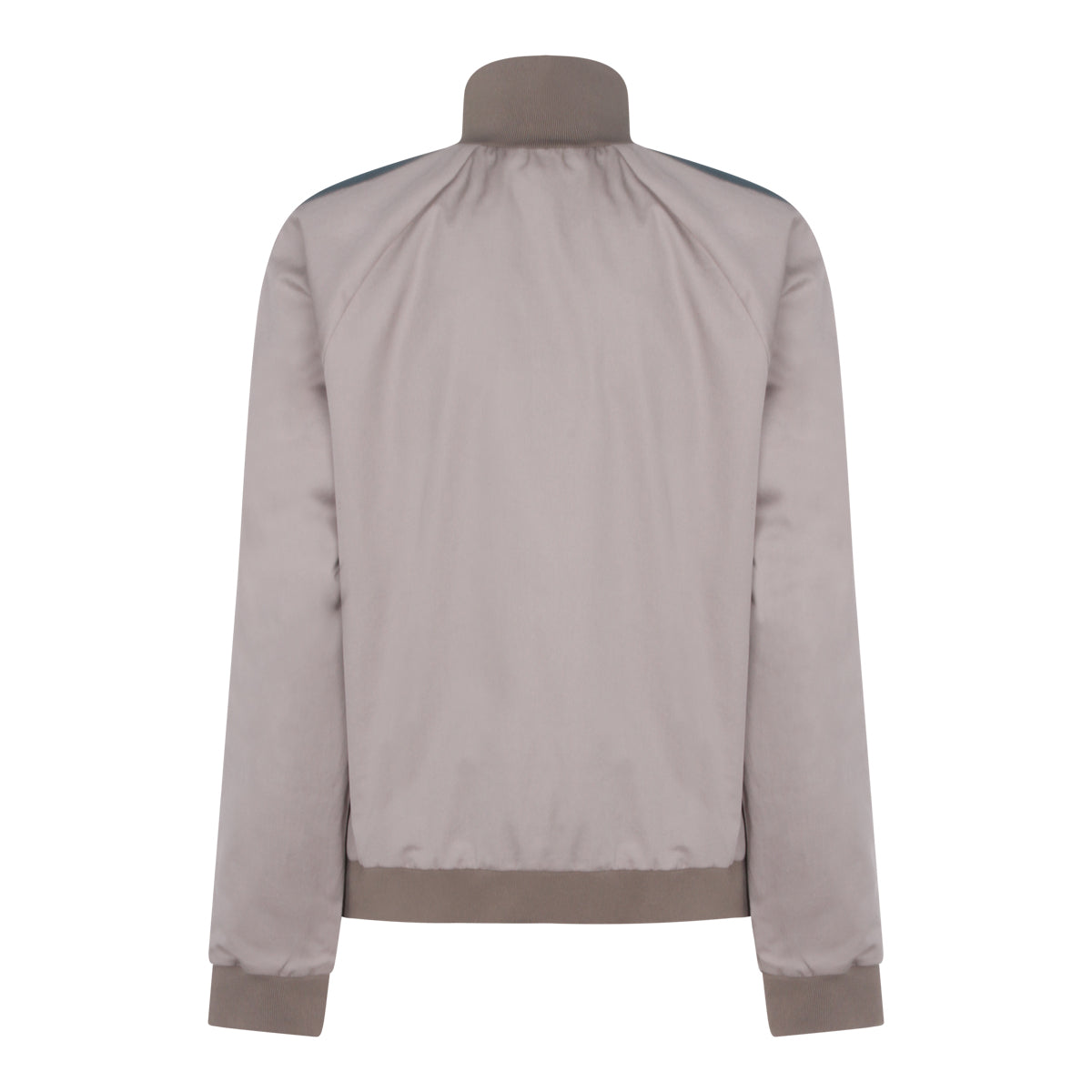 DARK BEIGE AND GREEN CASUAL JACKET