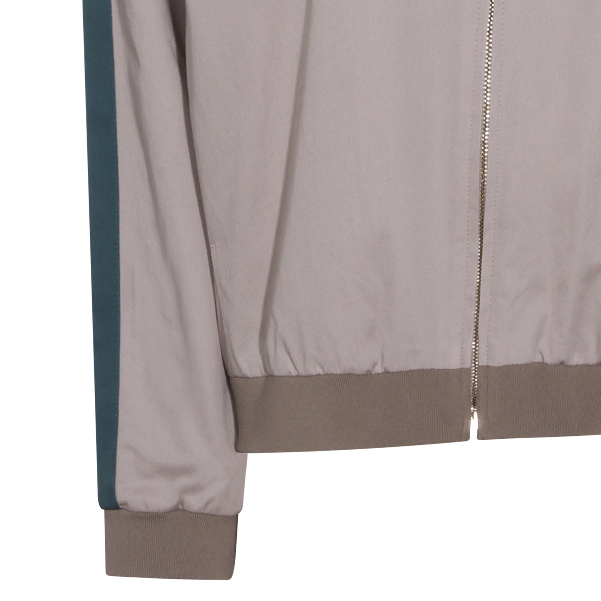 DARK BEIGE AND GREEN CASUAL JACKET