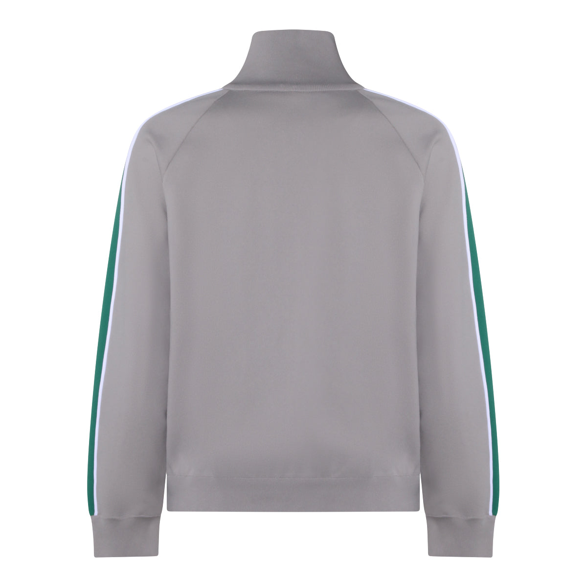 GREY AND GREEN SWEATSHIRT