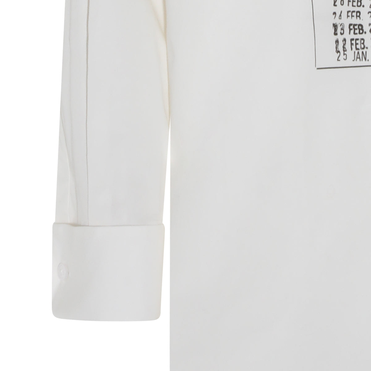 WHITE COTTON SHIRT