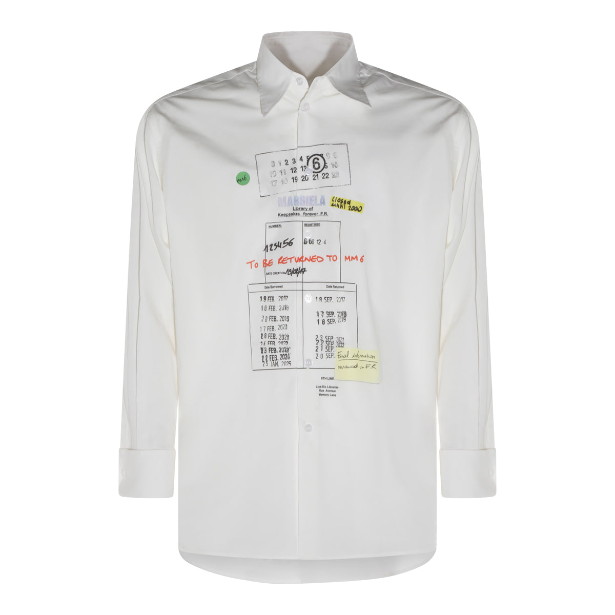 WHITE COTTON SHIRT